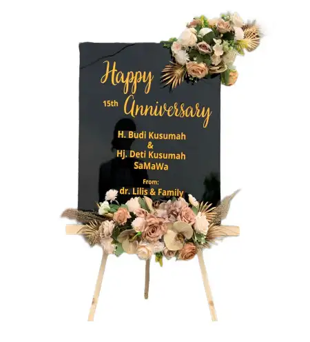 Papan Bunga Akrilik Seri Bandung